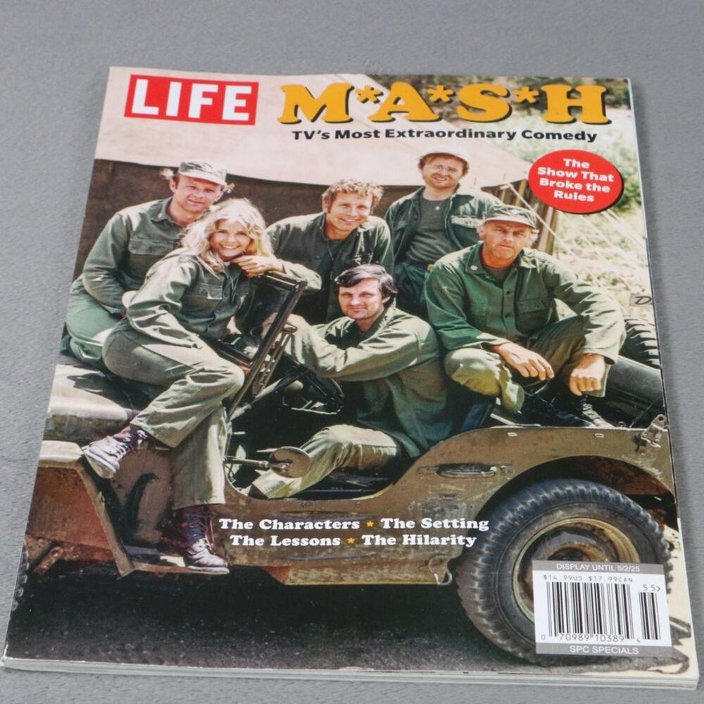 LIFE Magazine MASH 50th Anniversary Special Issue Alan Alda Cast TV Show Korea